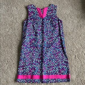 Vineyard Vines Pink and Blue Kids Casual Dress